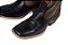 Botas mr West solado CARRAPETA B77 2511 PTO/CH Fóssil preto Cano branco/Ocre - Imagem 5