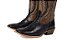 Botas mr West solado CARRAPETA B77 2511 PTO/CH Fóssil preto Cano branco/Ocre - Imagem 3