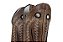 Botas mr West solado CARRAPETA B77 2511 PTO/CH Fóssil preto Cano branco/Ocre - Imagem 2