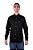 Camisa Masculina Ariat - Manga Longa - Preto Liso/Ocre - Imagem 1