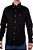 Camisa Masculina Ariat - Manga Longa - Preto Liso/Ocre - Imagem 2