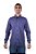 Camisa Masculina Ariat - Manga Longa - Marinho/Azul Neon - Imagem 1