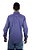 Camisa Masculina Ariat - Manga Longa - Marinho/Azul Neon - Imagem 5