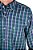 Camisa Masculina Ariat - Manga Longa - Verde Azul/Verde Neon - Imagem 7