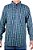 Camisa Masculina Ariat - Manga Longa - Verde Azul/Verde Neon - Imagem 2