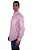 Camisa Masculina Ariat - Manga Longa - Rosa Lisa - Imagem 3