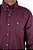 Camisa Masculina Ariat - Manga Longa - Bordô/Branco - Imagem 2