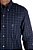 Camisa Masculina Ariat - Manga Longa - Marinho/Azul Neon - Imagem 7