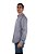 Camisa Masculina Ariat - Manga Longa - Xadrez/Azul Neon - Imagem 3