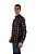 Camisa Masculina Ariat - Manga Longa - Preto Vermelho/Ocre - Imagem 4