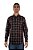 Camisa Masculina Ariat - Manga Longa - Preto Vermelho/Ocre - Imagem 1