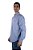 Camisa Masculina Ariat - Manga Longa - Azul Claro/Preto - Imagem 3