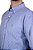 Camisa Masculina Pollo Ralph Lauren Xadrez Azul e Branco com Logo Azul - Imagem 5