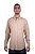 Camisa Masculina Pollo Ralph Lauren Xadrez Bege com Logo Bege - Imagem 1