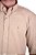 Camisa Masculina Pollo Ralph Lauren Xadrez Bege com Logo Bege - Imagem 3