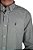 Camisa Masculina Pollo Ralph Lauren Xadrez Verde e Branco com Logo Verde - Imagem 3