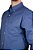 Camisa Masculina Pollo Ralph Lauren Xadrez Azul e Vermelho com Logo Azul - Imagem 6