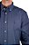 Camisa Masculina Pollo Ralph Lauren Xadrez Marinho e Marrom com Logo Marinho - Imagem 3