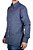 Camisa Masculina Pollo Ralph Lauren Xadrez Marinho e Marrom com Logo Marinho - Imagem 5