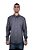 Camisa Masculina Pollo Ralph Lauren Cinza com Logo Color - Imagem 1