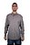 Camisa Masculina Pollo Ralph Lauren Xadrez Amarelo e Azul Logo Cinza - Imagem 1