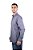 Camisa Masculina Pollo Ralph Lauren Xadrez Azul e Amarelo com Logo Marinho - Imagem 4
