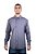 Camisa Masculina Pollo Ralph Lauren Xadrez Azul e Amarelo com Logo Marinho - Imagem 1
