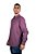 Camisa Masculina Pollo Ralph Lauren Xadrez vinho com logo vinho - Imagem 1