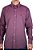 Camisa Masculina Pollo Ralph Lauren Xadrez vinho com logo vinho - Imagem 3