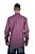 Camisa Masculina Pollo Ralph Lauren Xadrez vinho com logo vinho - Imagem 4