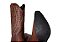 Bota Feminina Jácomo - Bico Fino - 90371/TBQC - Fóssil Buf Sella - Solado Couro - Imagem 8