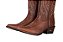 Bota Feminina Jácomo - Bico Fino - 90371/TBQC - Fóssil Buf Sella - Solado Couro - Imagem 3