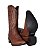 Bota Feminina Jácomo - Bico Fino - 90371/TBQC - Fóssil Buf Sella - Solado Couro - Imagem 6