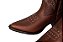 Bota Feminina Jácomo - Bico Fino - 90371/TBQC - Fóssil Buf Sella - Solado Couro - Imagem 5