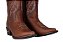 Bota Feminina Jácomo - Bico Fino - 90371/TBQC - Fóssil Buf Sella - Solado Couro - Imagem 11