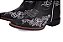 Bota Feminina Austin - Preta/Preta Branca 7780 - Solado Flex - Imagem 3