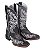 Bota Feminina Austin - Preta/Preta Branca 7780 - Solado Flex - Imagem 11