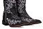 Bota Feminina Austin - Preta/Preta Branca 7780 - Solado Flex - Imagem 8