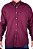 Camisa manga longa - Stable Brand - Vinho - Lisa - Imagem 2