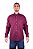 Camisa manga longa - Stable Brand - Vinho - Lisa - Imagem 1