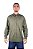 Camisa manga longa - Stable Brand - Verde Musco - Lisa - Imagem 1