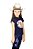 Camiseta Infantil Feminina Stable - Azul Marinho - Imagem 3