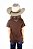 Camisa Infantil Feminina Moiadeiros - Marrom - Imagem 4