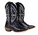 Bota Masculina Mr West - Salto Carrapeta - Fóssil Preto/Preto - Solado Couro - Imagem 11