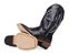 Bota Masculina Mr West - Salto Carrapeta - Fóssil Preto/Preto - Solado Couro - Imagem 14
