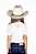 T-SHIRT Feminina Infantil Ox Horns - Bota Creme - Imagem 4