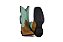 Bota Feminina Austin Ranch - Rust Dog Petróleo/Verde Água - Solado Flex - Imagem 13