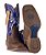 Bota Masculina Durango - Med Dog/Azul Bic - Solado Gel - Imagem 6