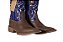 Bota Masculina Durango - Med Dog/Azul Bic - Solado Gel - Imagem 11