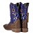 Bota Masculina Durango - Med Dog/Azul Bic - Solado Gel - Imagem 16